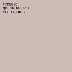 #CDBBB5 - Cold Turkey Color Image